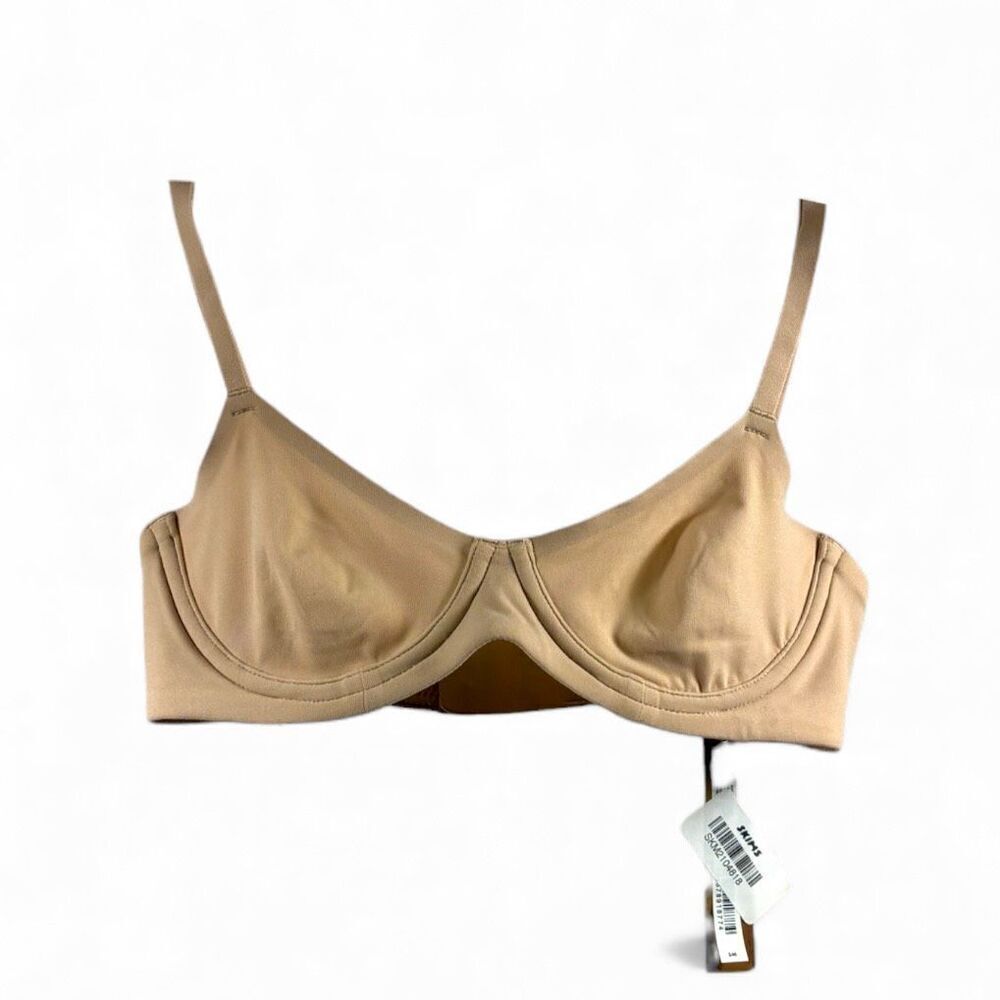 SKIMS NWT Unlined Demi Bra in Mica Size 32B